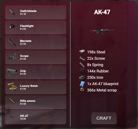 Image result for QB Core Crafting Table