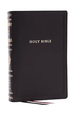 Buy Holy Bible: Rsv Personal Size Bible With Cross References, Black ...