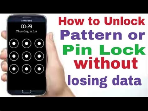 How to Unlock Pattern Lock without Losing Data 的图像结果