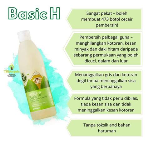 BASIC H SHAKLEE ~ Bibi Yushanis - Shaklee Basic H