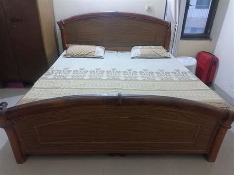 Double bed with storage - Greater Noida | SecondHandBazaar