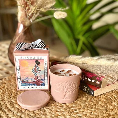 Scented Ceramic Jar Candle with a Lid - Mumbai – The Faraway Tree India