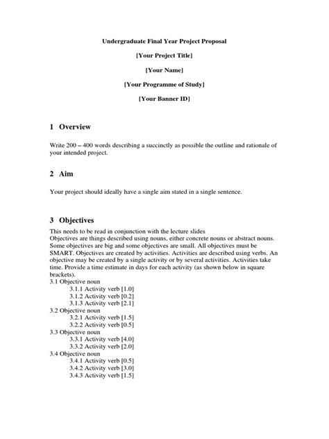 Image result for Proposal PDF Sample Format