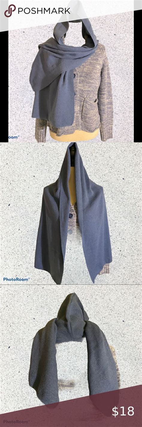 Totes Scarf-Hood in Soft Blue | Clothes design, Soft blue, Fashion