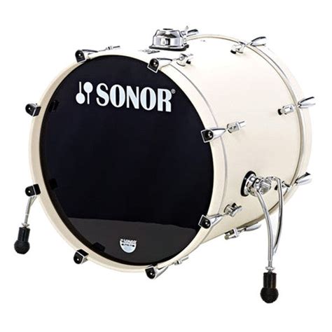 Sonor ProLite 22 x 17.5 inch Bass Drum - Creme White – BAJAAO.COM
