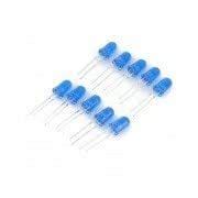 Jiahui A093 Blue Light 5mm LED Light Emitting Diodes for Arduino Test ...