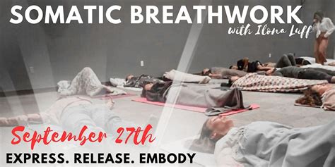 Somatic Breathwork: Express, Release, Embody, Choice Center Leadership ...