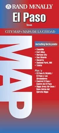 Buy Folded Map - El Paso (Rand McNally City Maps) Book Online at Low ...