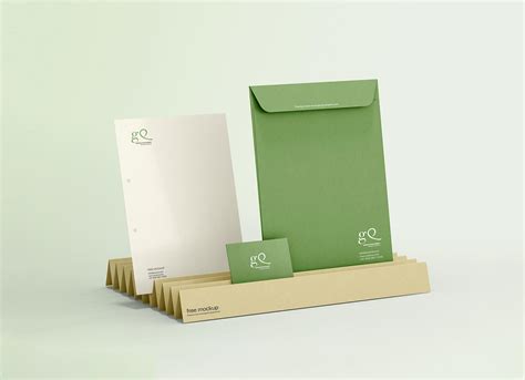 Free Basic Business Stationery Branding Mockup PSD - Good Mockups