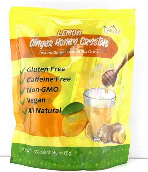 Amazon.com: Prince of Peace Instant Lemon Ginger Honey Crystals, 30 ...