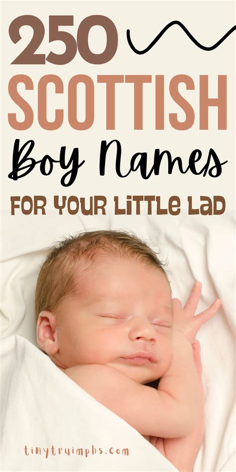 250 Powerful and Charming Scottish Boy Names - Tinytruimphs