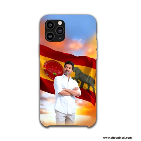 TVK Flag tamilaga vetri Kalagam mobile cover RJ3179 – Shopping RJ