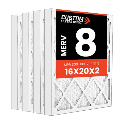16x20x2 Air Filters | Custom Filters Direct