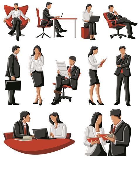 Business People Vector 的图像结果