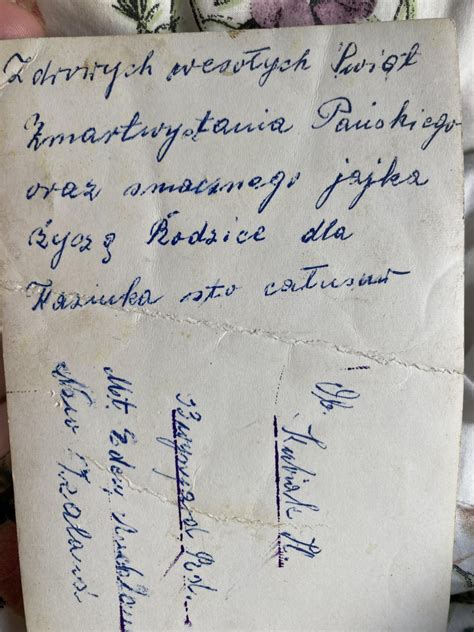 [Polish > English] Can anyone help decipher the writing on these WWII ...