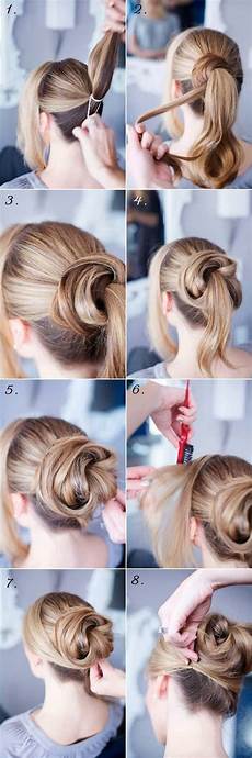 Easy Hairstyle Tutorials For Hair by 14 Easy Step By Step Updo Hairstyles Tutorials Pretty Easy Hairstyle Tutorials For Hair