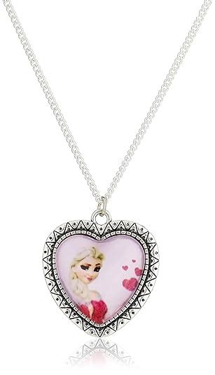 El Regalo Alloy Girls Heart pink Pendant Necklace Jewelry : Amazon.in ...