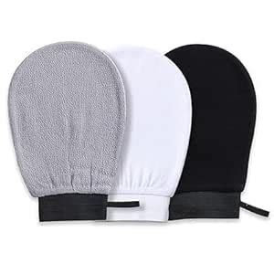 BOTIST Body Exfoliating Glove - Pure Viscose Fibre, Double-Layered ...