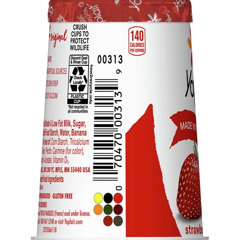 Yoplait Strawberry Banana Yogurt