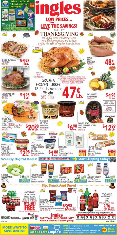 Ingles Current weekly ad 11/19 - 11/27/2025
