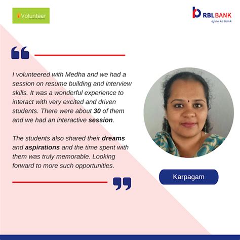 iVolunteer | RBL - RBL Bank Volunteering Initiatives, Testimonials and ...