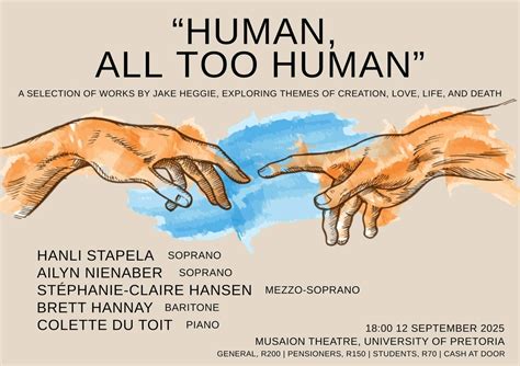 Human All Too Human - A selection of vocal works by Jake Heggie ...