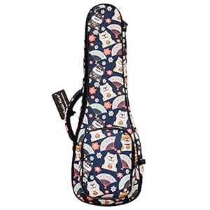 MUSIC FIRST Cute Cartoon"Shiba Inu and Sakura" Dog Ukulele case Ukulele ...