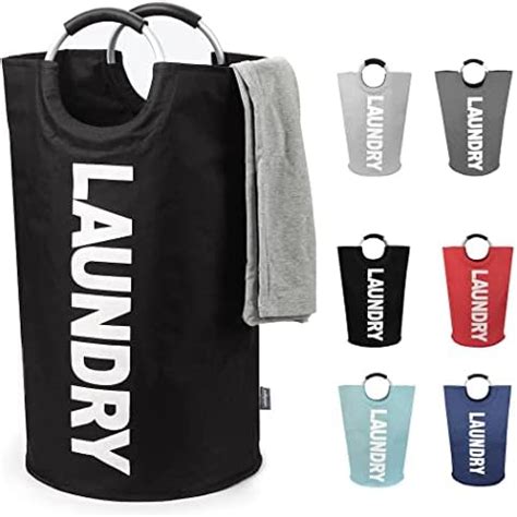 Homestrap Hamper Helper | Foldable Laundry Bag with Handle | Dirty ...