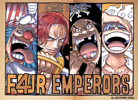 One Piece HD: Four Emperors Unite - Luffy, Teach, Shanks & Buggy
