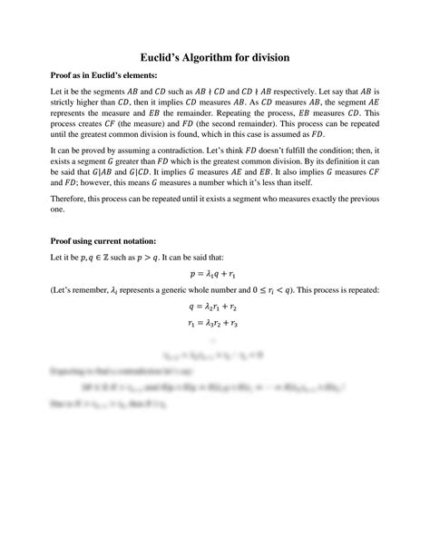 Image result for Euclidean Division Algorithm