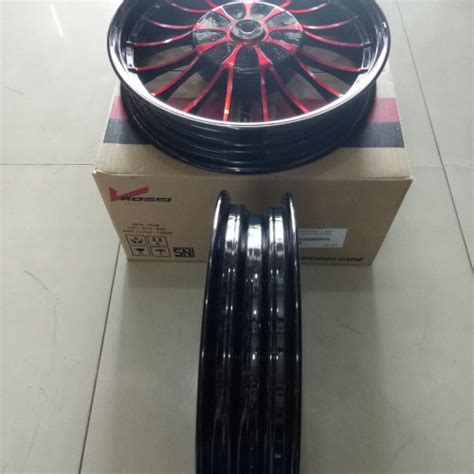 Jual VELG ROSSI TAPAK LEBAR MOTOR YAMAHA MIO J UKURAN 215 DAN 250 RING ...