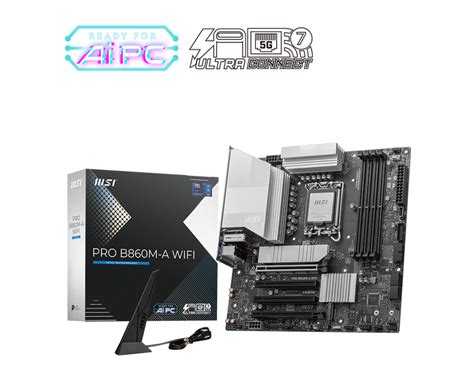 MSI PRO B860M-A WIFI Motherboard – Shweta Computer Bazar