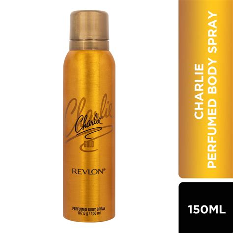 Revlon Charlie Gold Body Spay (150ml) Deodorant Spray Women – Revlon India