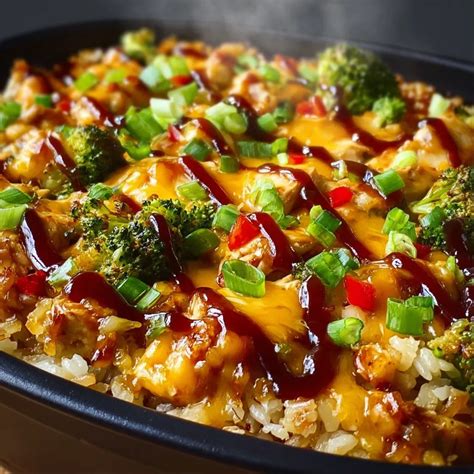 Ultimate Teriyaki Chicken Casserole in 5 Easy Steps