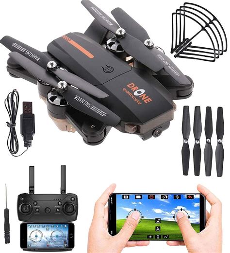 Honestum Drone With 480P 4K Camera Live Video,Wifi Fpv Drone For Adults ...