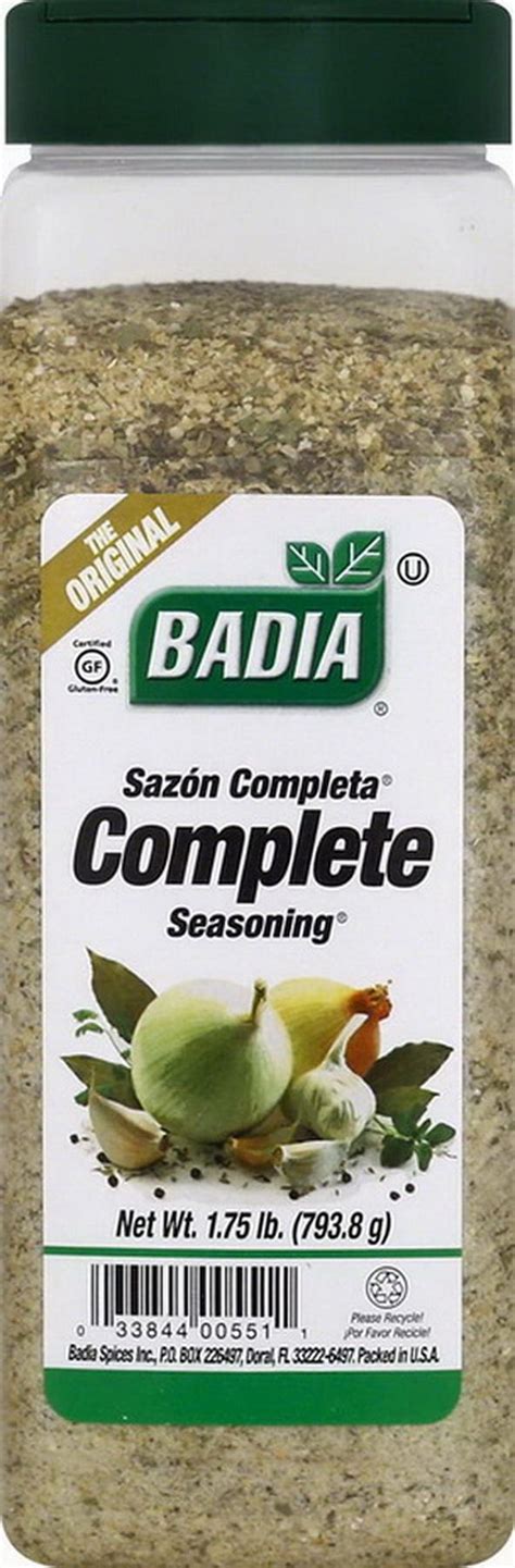 Badia Complete Seasoning, 1.75 lb - Case of 6 - Walmart.com