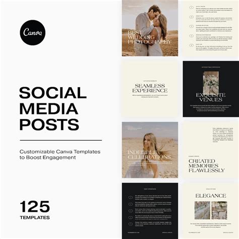 Wedding Instagram Templates, Venue Media Kit (canva) - Etsy