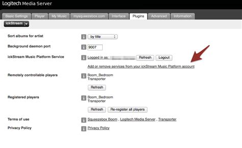 Image result for Logitech Media Server Setup