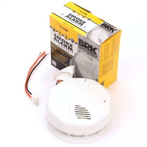 Brk Smoke Detector Solid Red Light | Shelly Lighting