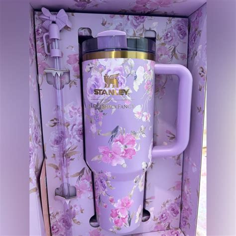 🎀Stanley Love Shack Fancy Tumbler🎀 | Pretty mugs, Tumbler, Shot glass set