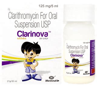 Clarinova 125 MG Dry Syrup 30 ML | Order Clarinova 125 MG Dry Syrup 30 ...