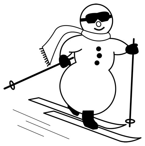 cross country skiing clipart - Clip Art Library