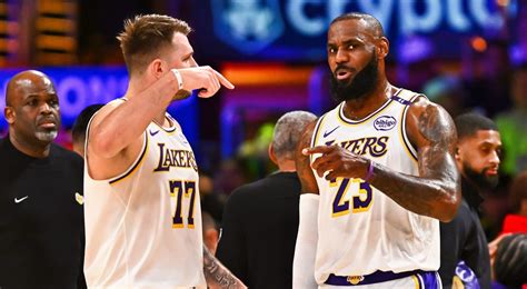 76ers vs. Lakers Post-Game Stats: Luka Doncic & LeBron James Return In ...