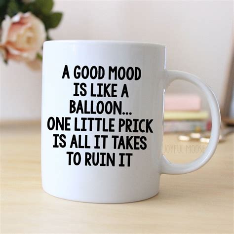 Funny Coffee Mug, Humorous Gift for Her or Him, Witty Saying Coffee Cup ...