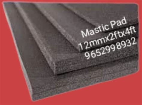 Bitumen Mastic Pad - Rubber Mastic Pads Manufacturer from Hyderabad