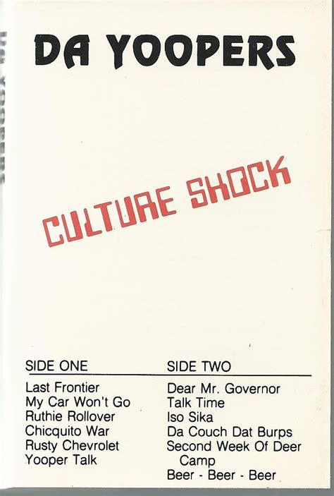 Culture Shock: Da Yoopers: Amazon.in: Music}