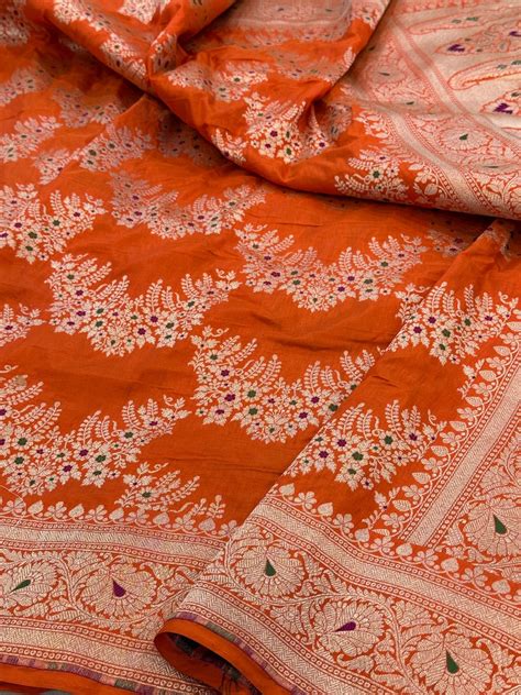 Buy Cutwork Weaving Sarees Online | HMR Handlooms