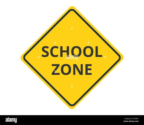 School Zone Symbol Stock Vector Image & Art - Alamy