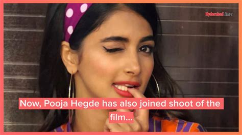 Pooja Hegde begins shoot for Valmiki | Telugu Movie News - Times of India