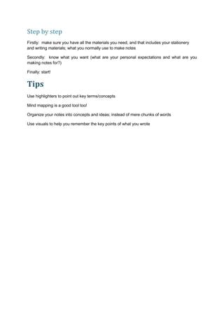 Image result for Note-making Skills